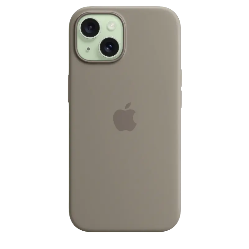 Чехол Apple iPhone 15 Silicone Case MagSafe Силиконовый Чехол Глина