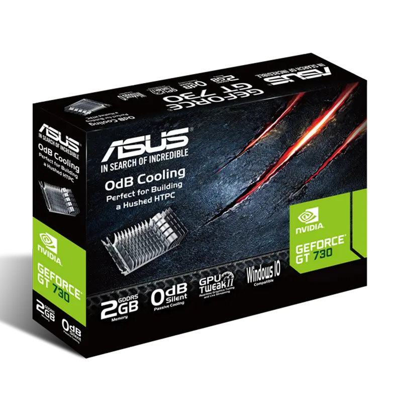 Видеокарта ASUS GeForce GT 730 Silent Low Profile