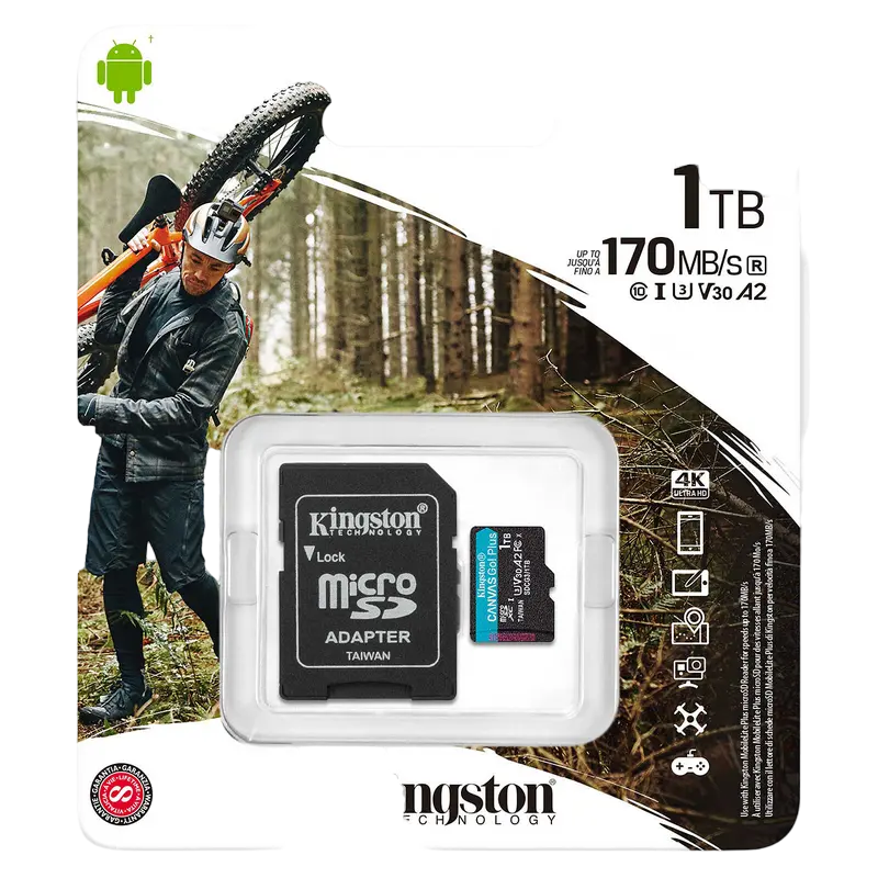 Карта памяти Kingston Canvas Go Plus 1024ГБ