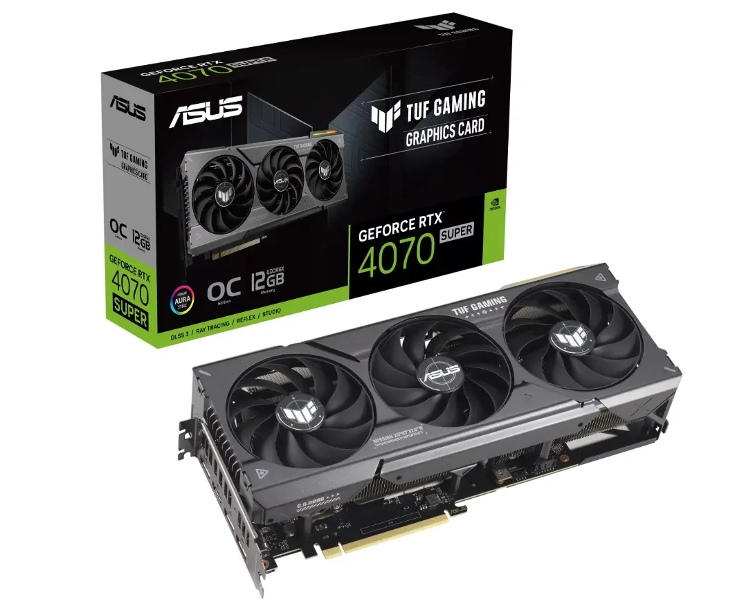 Видеокарта ASUS TUF Gaming GeForce RTX 4070 SUPER