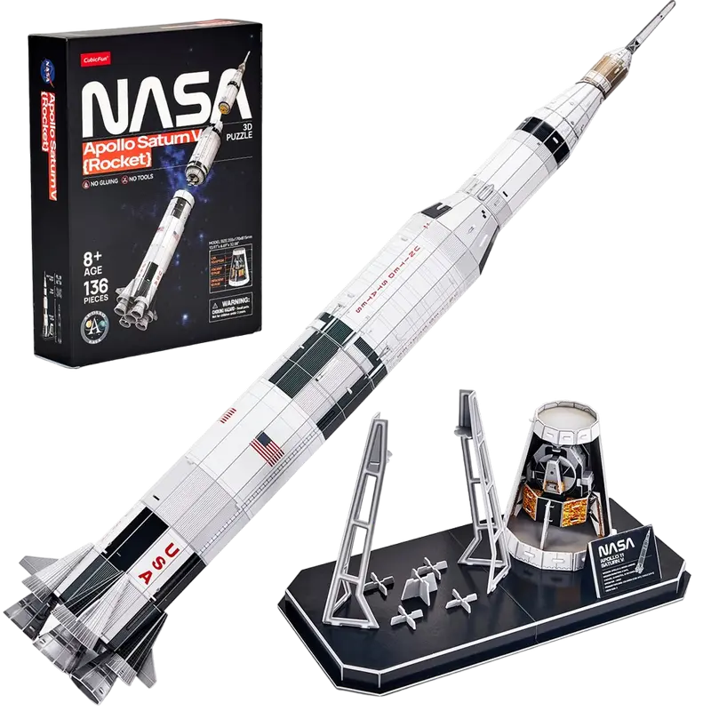 CubicFun Apollo Saturn V Rocket