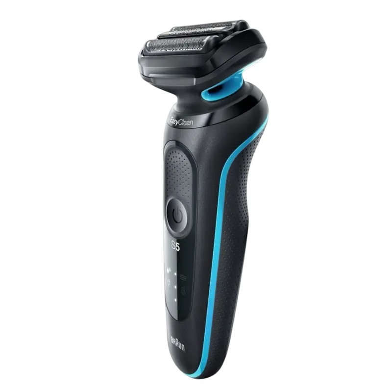 Электробритва мужская Braun Series 5 51-M1000s Черный | Синий