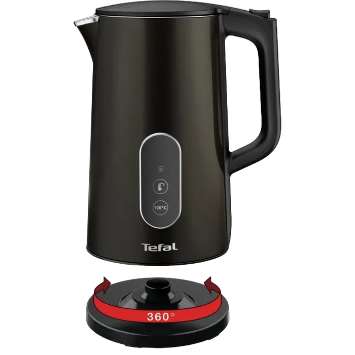 Fierbător electric Tefal KI831E10 Negru Gri