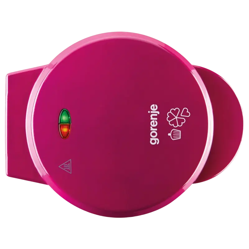 Вафельница Gorenje WCM702PW Белый | Розовый