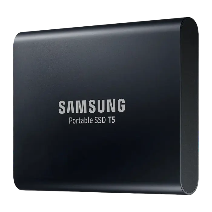 Внешний портативный SSD накопитель Samsung T5 2 ТБ Чёрный