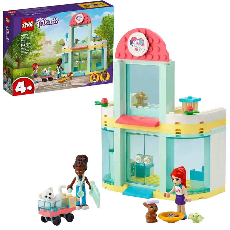 Constructor LEGO Pet Clinic Multicolor