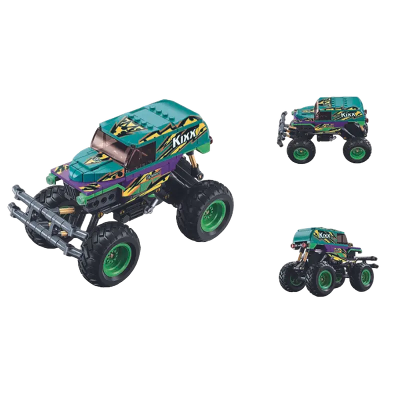 Конструктор Sluban Off-Road - Big Foot Green-Brown BKI