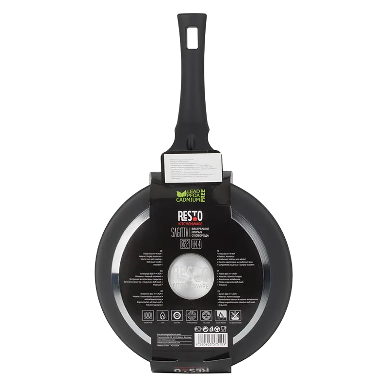 Сковорода RESTO Sagitta SAGITTA Чёрный
