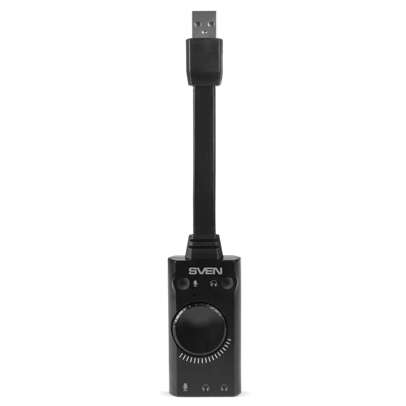 Căști SVEN AP-U990MV Negru/Roșu