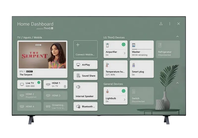50" LED SMART TV LG 50UP80006LA Negru