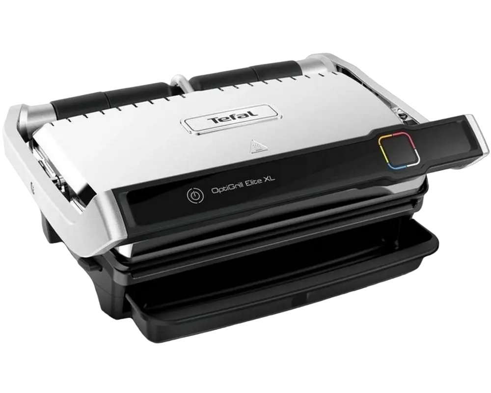 Электрический Гриль Tefal Optigrill Elite XL Нержавеющая сталь/Чёрный