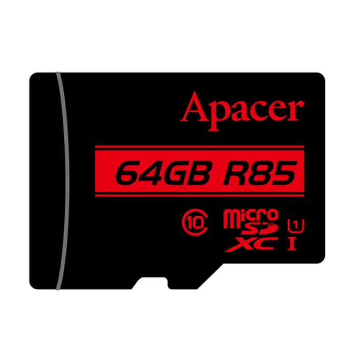 Карта памяти Apacer microSDHC UHS-I U1 Class 10 64ГБ