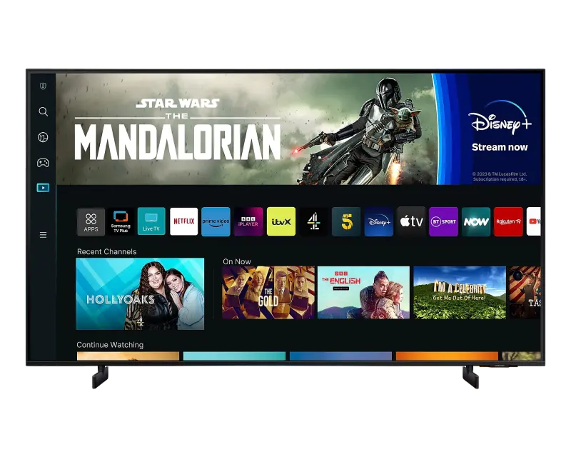 43" LED SMART Телевизор Samsung UE43CU8000UXUA Черный