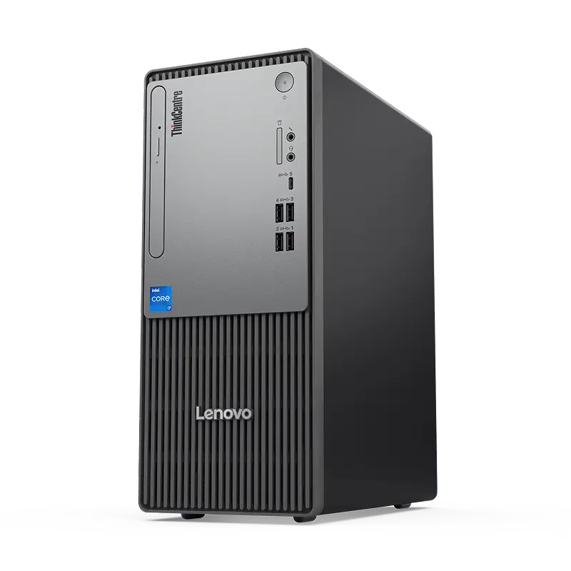 Настольный ПК Lenovo ThinkCentre neo 50t Gen5 Tower Intel Core i5-14400 8 ГБ Черный