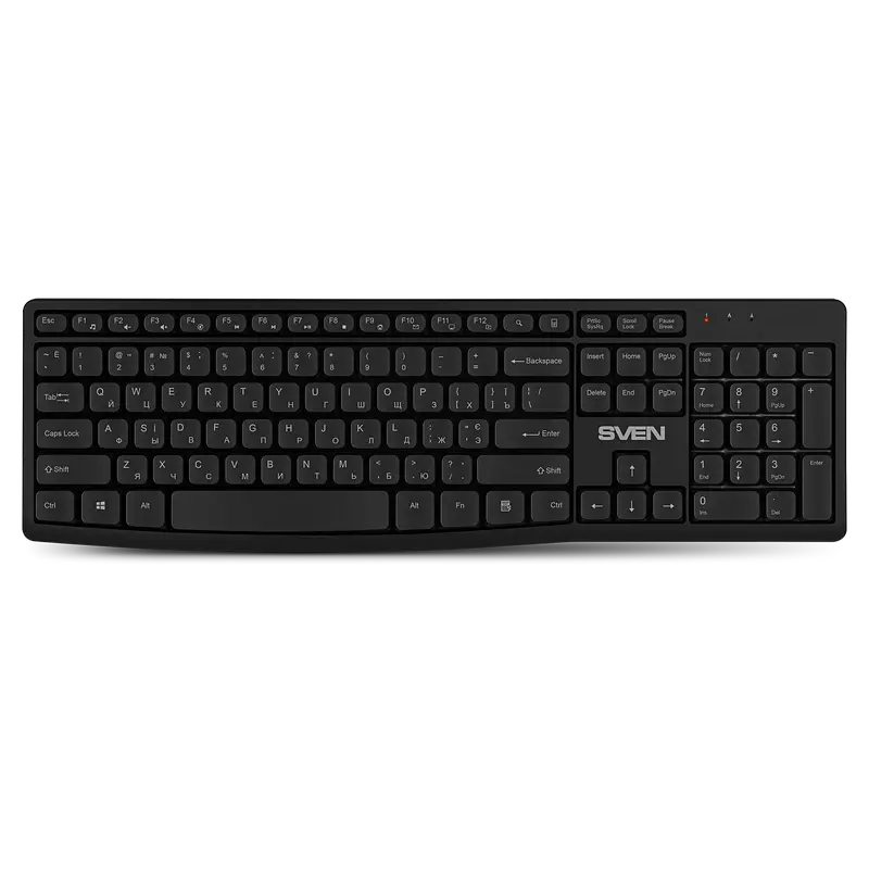 Клавиатура и мышь SVEN C3500W Мембрана Черный