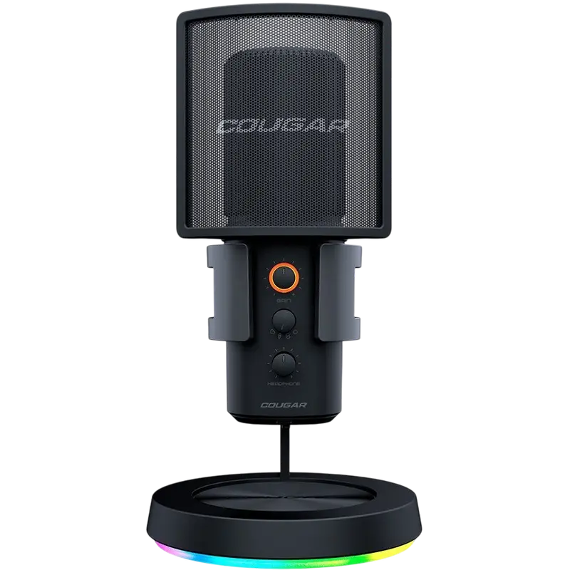 Игровой Микрофон Cougar Screamer-X Проводной аналоговый Черный