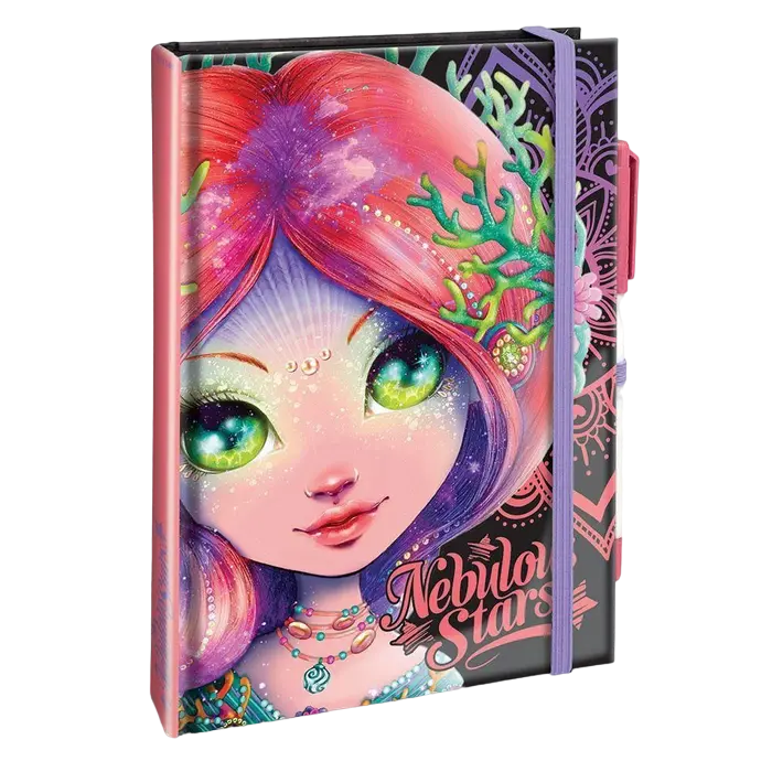 Nebulous Stars Deluxe Black Notebook