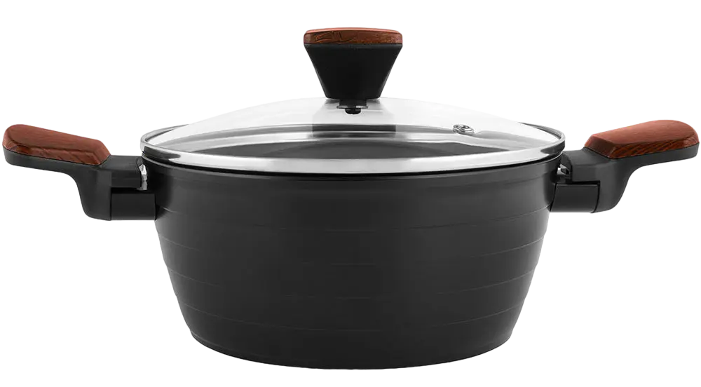 Кастрюля Polaris Albero-24C Monolit Чёрный