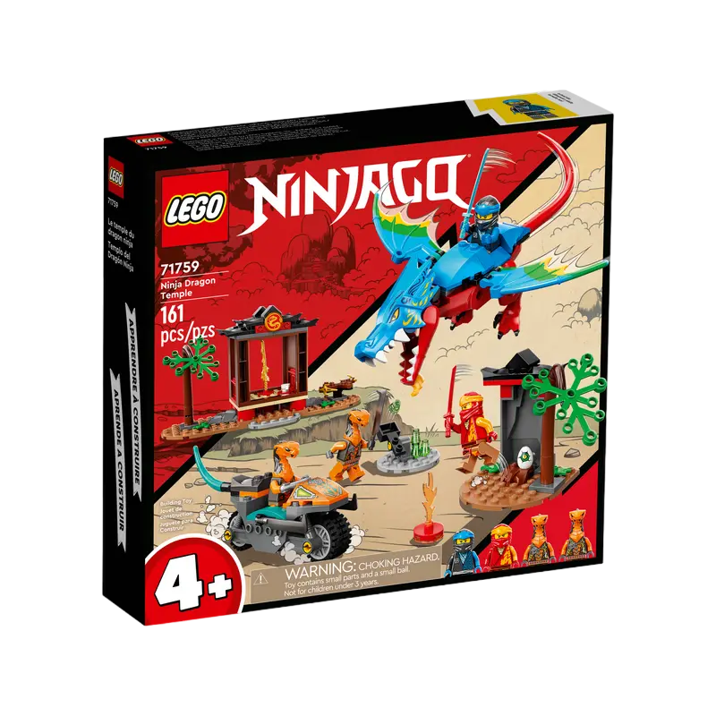 Конструктор LEGO Ninja Dragon Temple Разноцветный