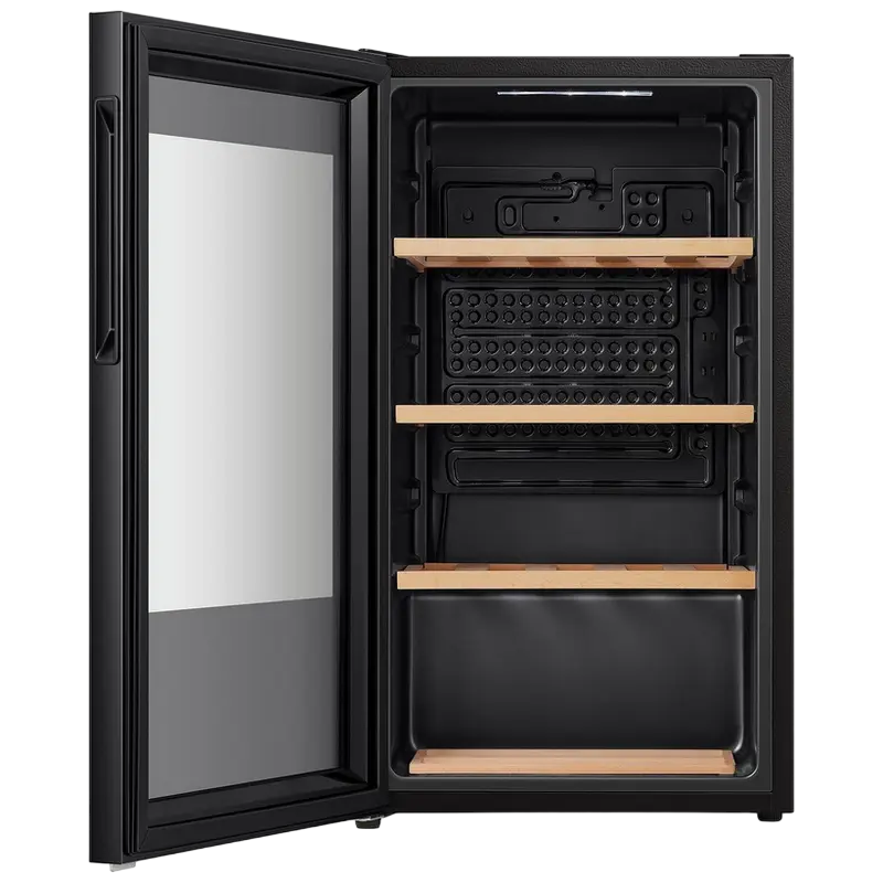 Винный шкаф RW12D4NWG0 Hisense Черный