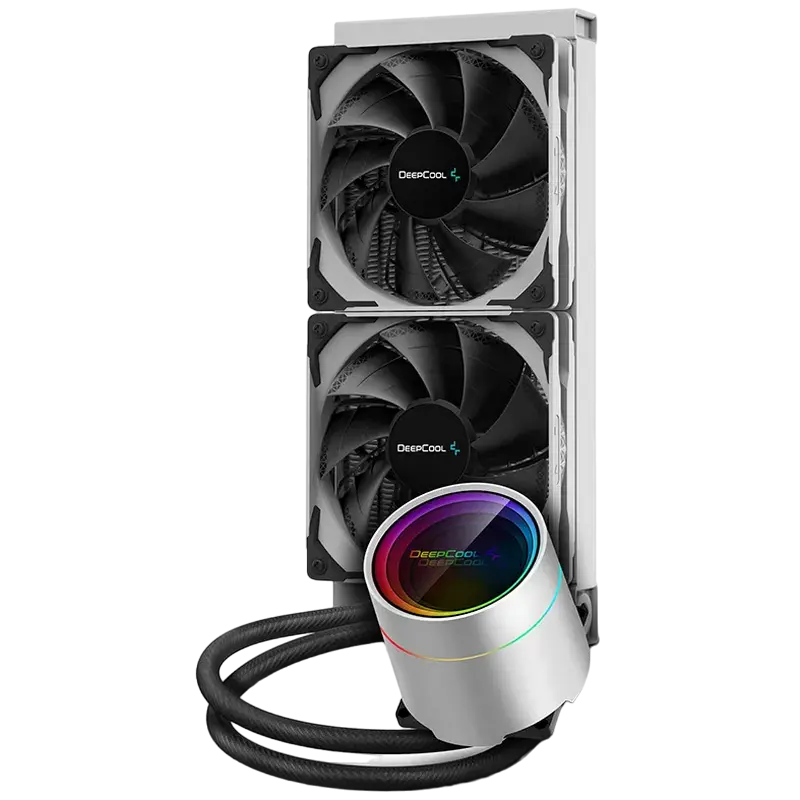 Кулер для процессора Deepcool CASTLE 240EX WHITE 120 мм