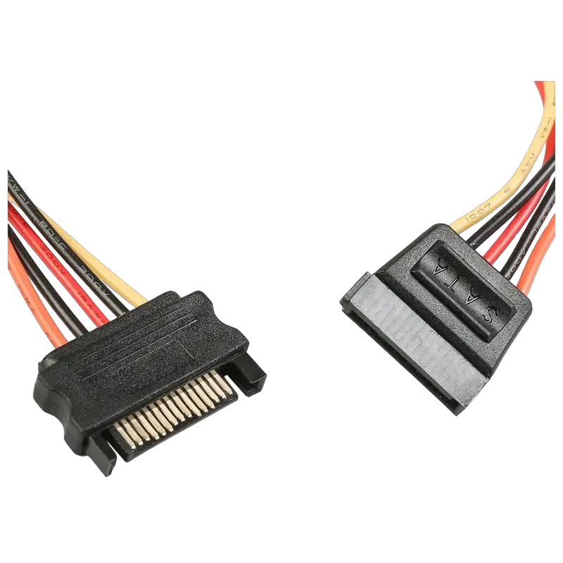 Кабель SATA Cablexpert CC-SATAMF-01 Разноцветный