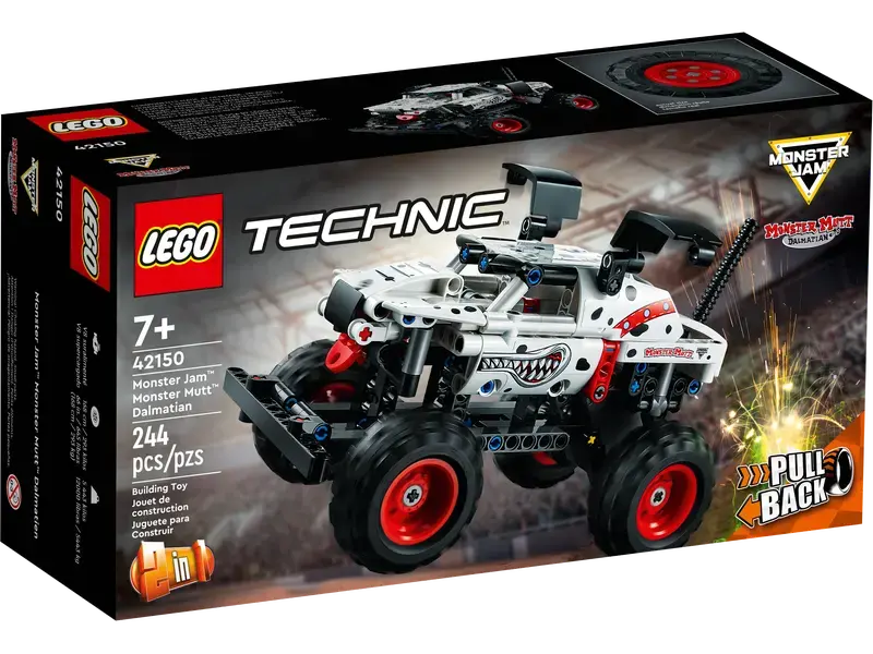 Конструктор LEGO Monster Jam™ Monster Mutt™ Dalmatian Разноцветный