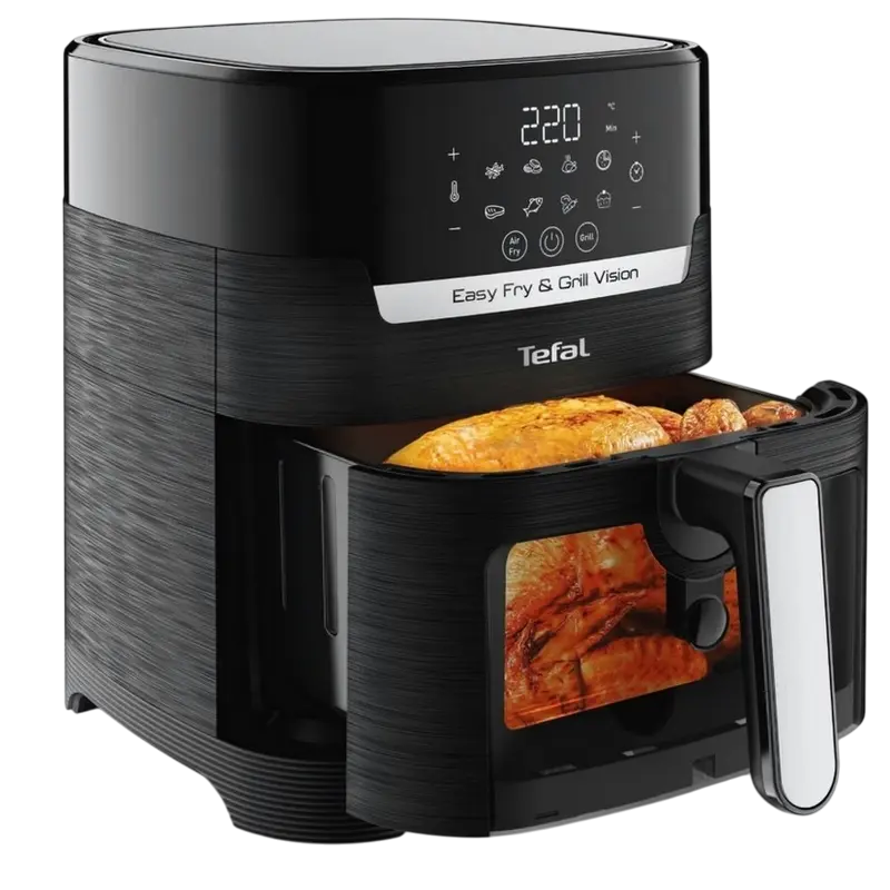 Мультипечь Tefal Easy Fry & Grill Черный
