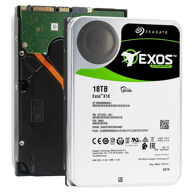 Жесткий диск Seagate Exos X18 Seagate Exos 18 ТБ
