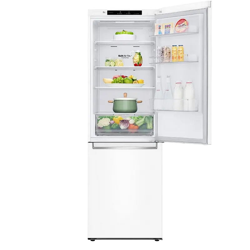 Холодильник LG GBP31SWLZN Белый