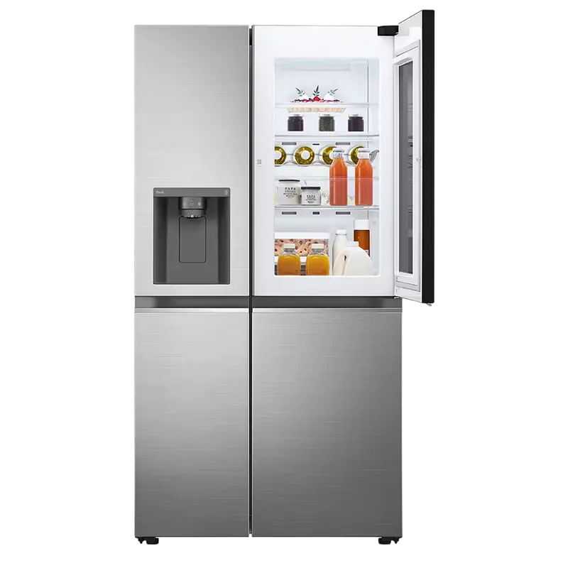 Холодильник LG GSXV80PZLE Серебристый