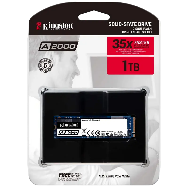 Накопитель SSD Kingston A2000 A2000 1024GB