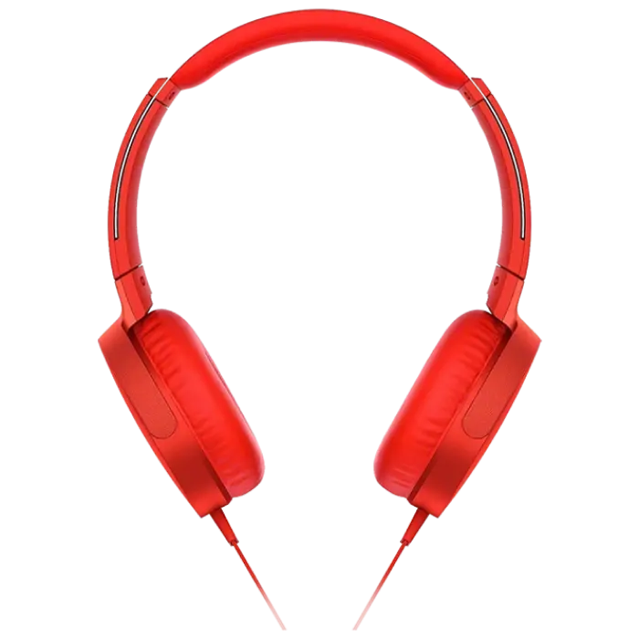 Căști SONY MDR-XB550AP Roșu