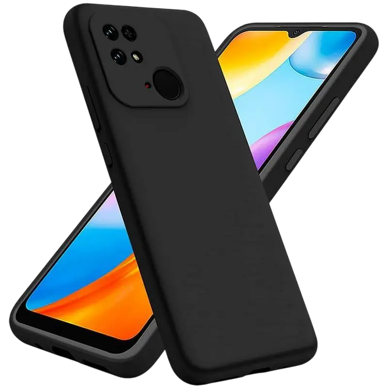 Чехол Xcover Xiaomi Redmi 10C Soft Touch Microfiber Soft Touch Series Чёрный