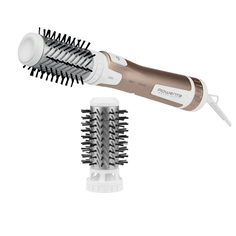 Фен-щётка Rowenta Brush Activ Compact Золотой | Белый