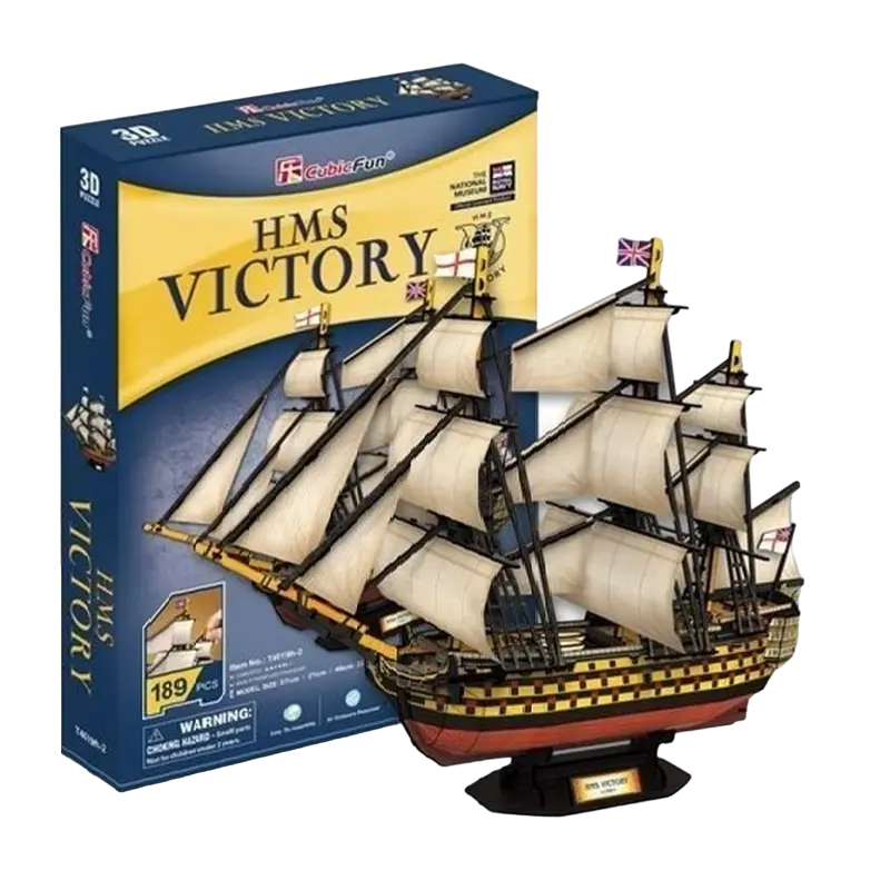 Puzzle 3D CubicFun HMS Victory
