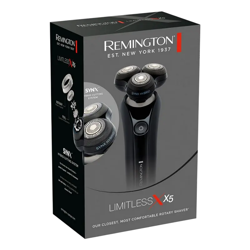 Электробритва мужская Remington Limitless X9 Rotary Чёрный