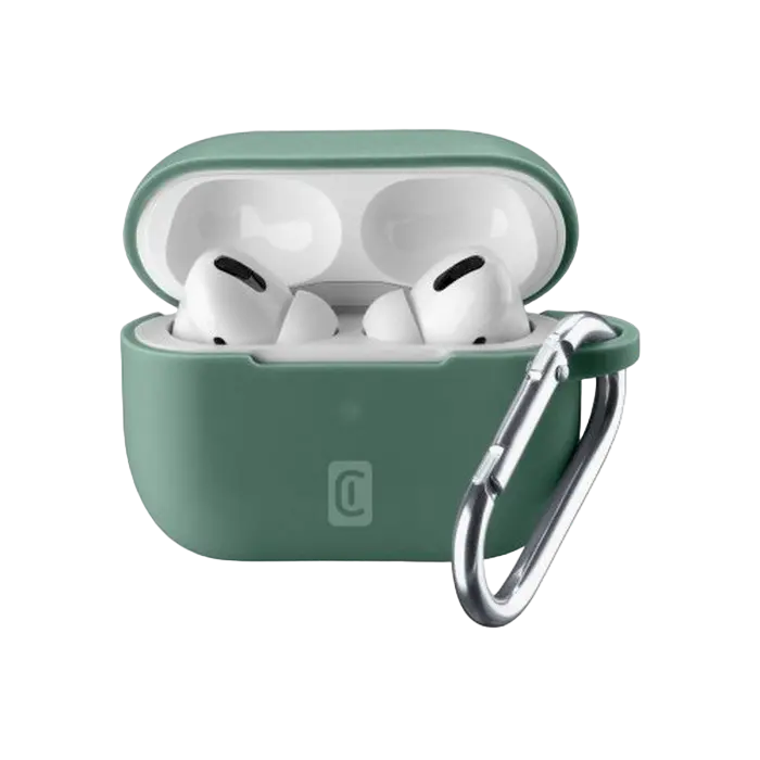 Чехол для Airpods Cellularline Apple Airpods Pro Bounce case Air Зелёный