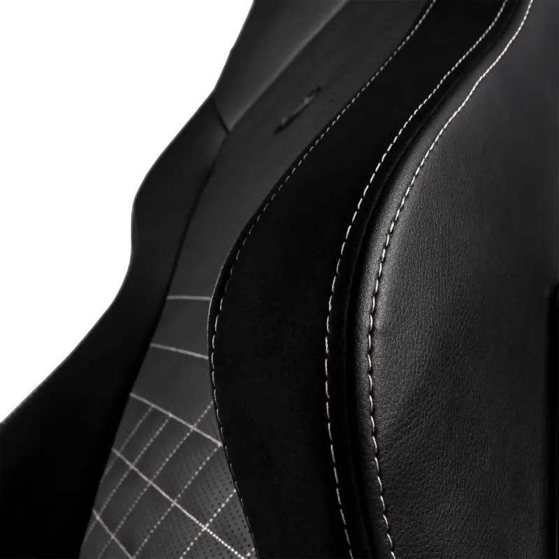 Scaun Gaming Noblechairs Hero PU Piele Negru/Alb