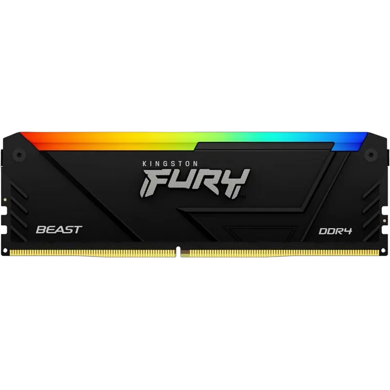 Memorie RAM Kingston FURY Beast RGB FURY Beast 32GB Negru