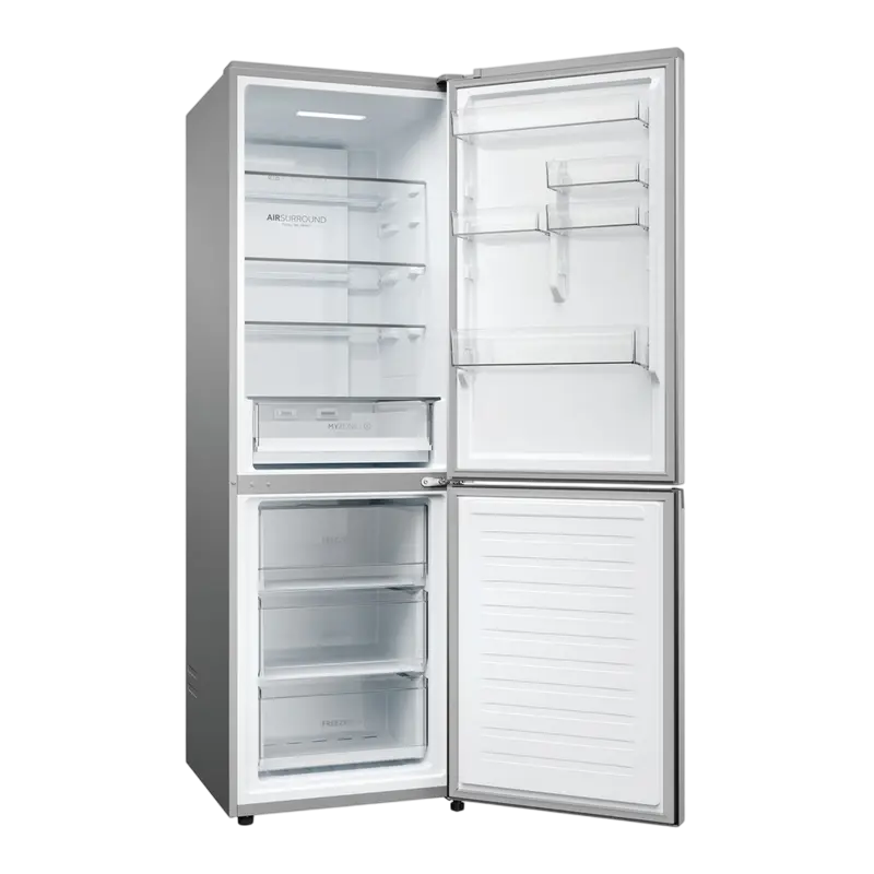 Frigider Haier 2D 60 Series 3 PRO Kombi Oțel inoxidabil