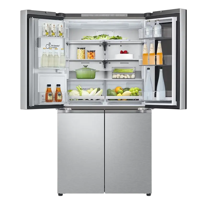 Frigider LG GMG960MBEE, InstaView Door-in-Door™, Argintiu