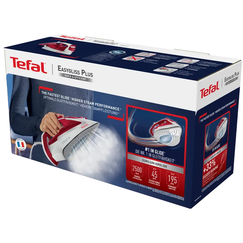 Утюг Tefal Easygliss Plus Красный