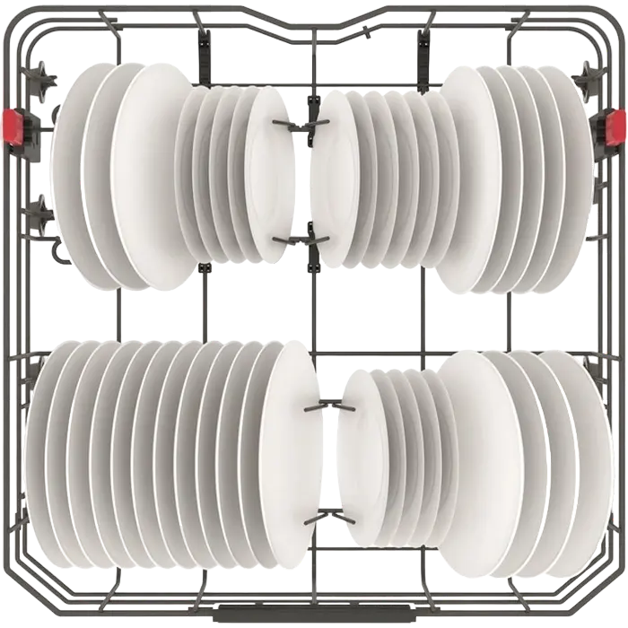 Посудомоечная машина Whirlpool WIC 3C34 PFE S Белый