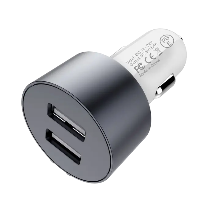 Incărcător auto Nillkin Vigor Gri