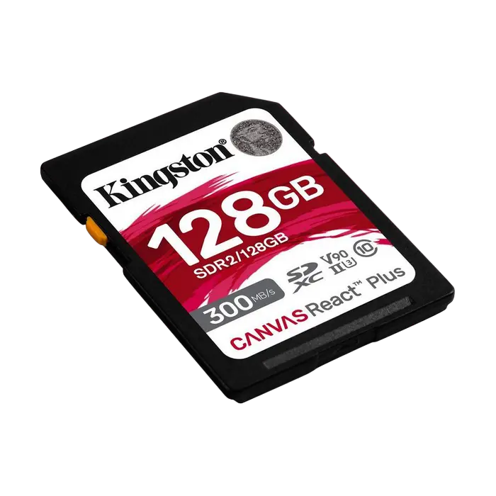 Карта памяти Kingston Canvas React Plus 128ГБ