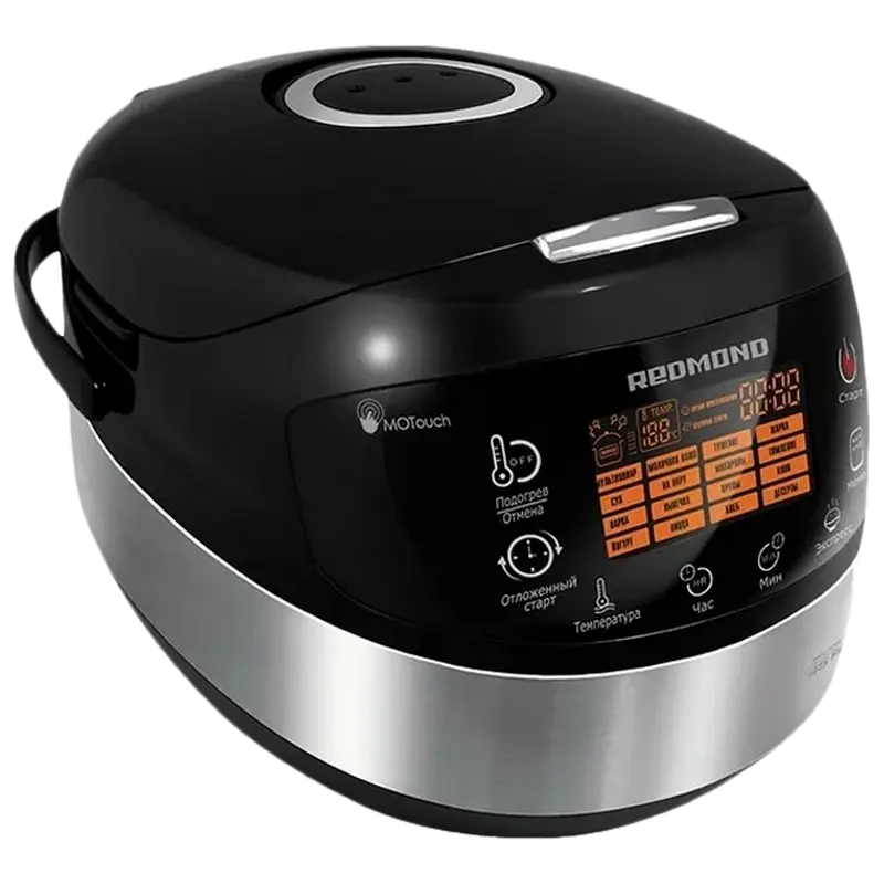 Мультиварка Redmond RMC-M90EU Черный/ Нержавеющая Сталь