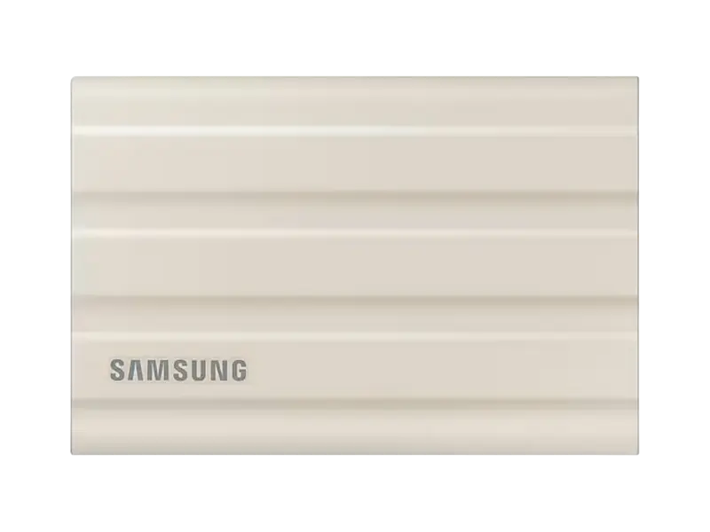 Внешний портативный SSD накопитель Samsung T7 Shield 1 ТБ Бежевый