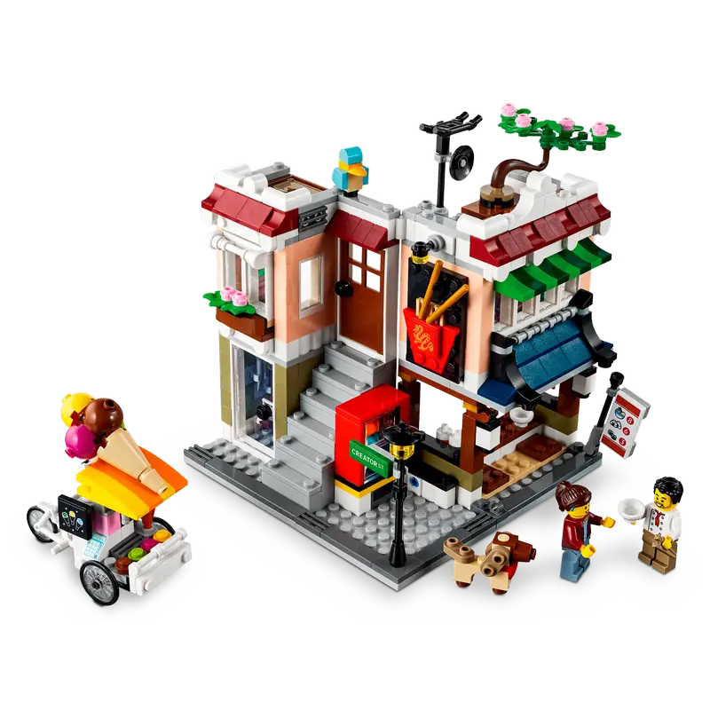 Constructor LEGO Downtown Noodle Shop Multicolor