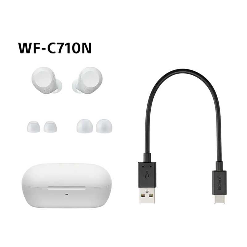 Наушники SONY WF-C710NW Белый